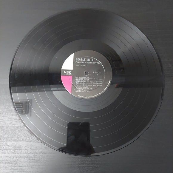 Sonny Curtis - Beatles Hits Flamenco Guitar Style Vinyl LP 1964 Imperial LP-9276 - Picture 10 of 11